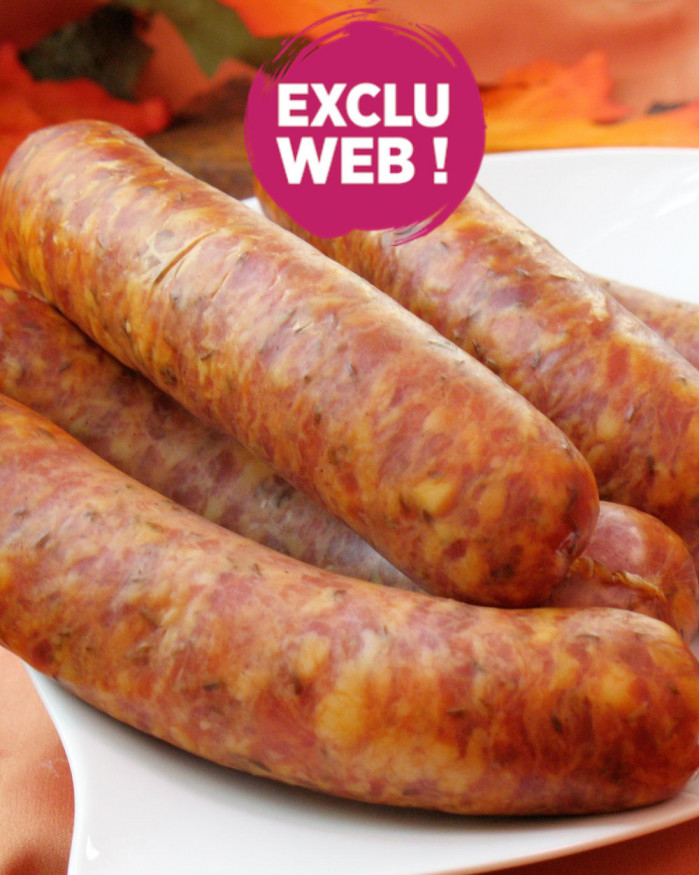 SAUCISSES DE MONTBÉLIARD IGP PAR 3 KG