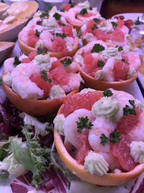 Pamplemousse aux Crevettes