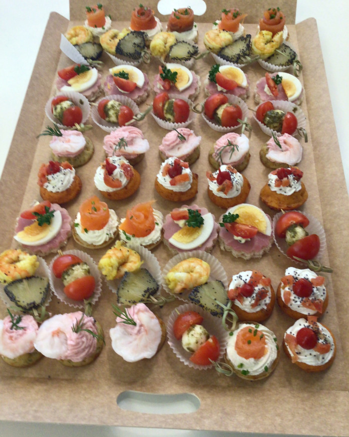 Tout salé...les canapés assortis