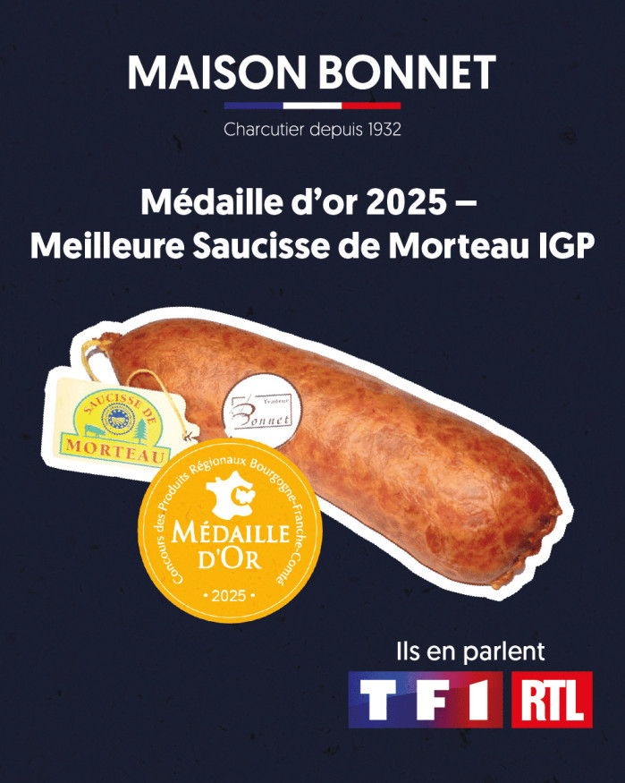 Saucisse de Morteau IGP 
