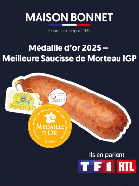 Saucisse de Morteau IGP 