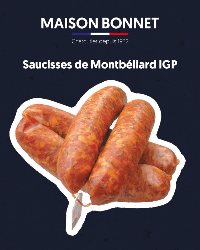 Saucisse de Montbéliard IGP 