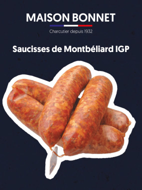 Saucisse de Montbéliard IGP 