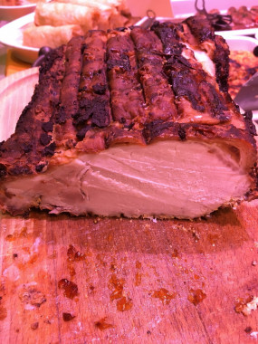 Longe de Porc à la broche (part)